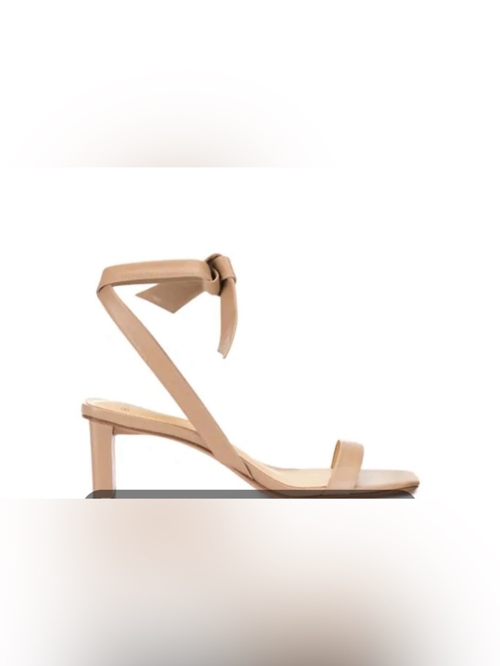 ALEXANDRE BIRMAN Katie Bow Leather Sandal